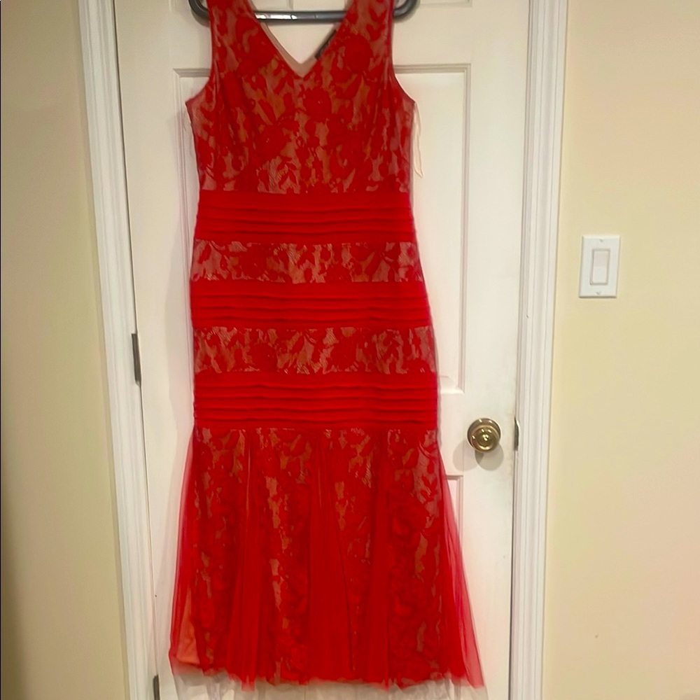Candalite Lace Evening Dress